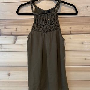 NWT Dark Olive Tank